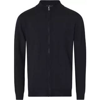 CC55 50146 copenhagen men's cardigan metal zip Herre Navy 2XS