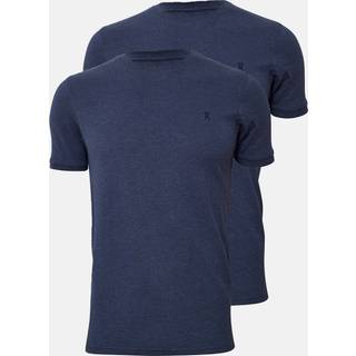 Piqué t-shirt 2-pak | Bambusviskose | Marine