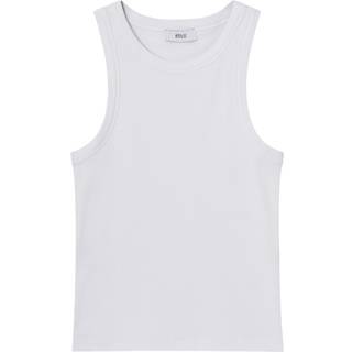 Enally Racer Top, Bright White, S