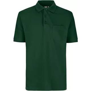 ID PRO Wear Polo Trøje m. Lomme Flaskegrøn