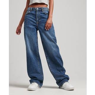 Superdry Superdry Light Blue Wide Leg Jeans