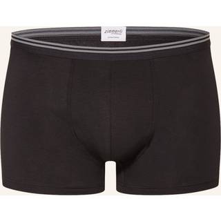 Zimmerli Herren Pants schwarz Baumwolle & Mix unifarben