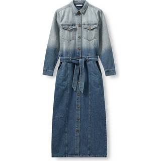 Dip Dye Dress - Dip Dyed Denim - H2O Fagerholt - Blå XS