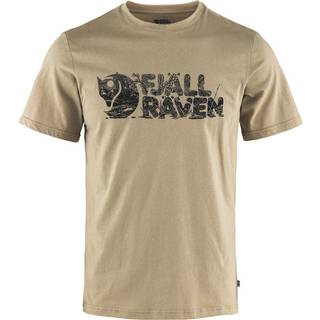 Fjällräven Men's Lush Logo T-Shirt Fossil, XL