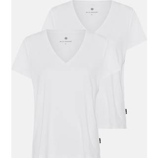 T-shirt v-neck 2-pak | Bambusviskose | Hvid