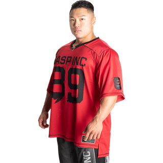 No1 Football Tee, Chili Red