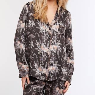 CCDK Josephine natskjorte, sort, Størrelse: XL, Dame