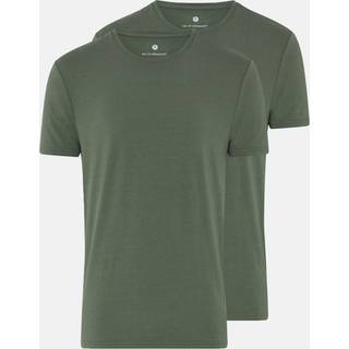T-shirt o-neck 2-pak | Bambusviskose | Grøn