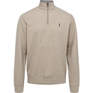 Ralph Lauren Quarter Zip Sweatshirt Beige