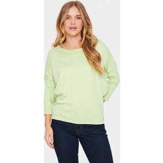 Saint Tropez A2561, Milasz R-Neck Pullover Strik 30500003 Seedling Melange (XLARGE)