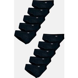 Briefs "mini slip" 10-pak | 100% økologisk bomuld | Sort