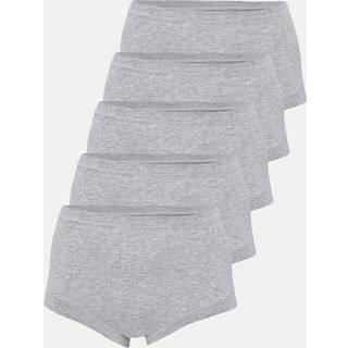 Maxi brief 5-pak | Bambusviskose | Grå melange