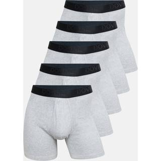 Tights m. gylp 5-pak | 100% økologisk bomuld | Lys grå