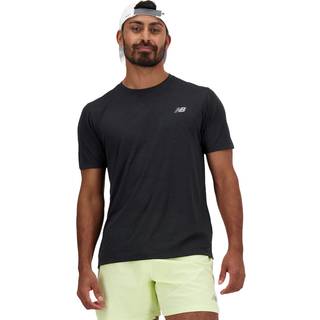 New Balance Running Athletics Run T-Shirt Black