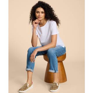 White Stuff White Stuff White Abbie 100% Cotton T-Shirt