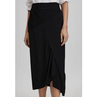 Reiss Reiss Zaria High Rise draperet Midi nederdel