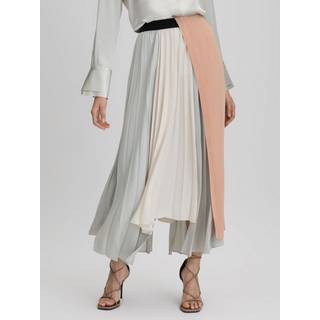 Reiss Reiss Maddie Plisseret Asymmetrisk Midi Nederdele