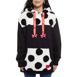 Loungefly Disney Minnie Rocks the Dots Sherpa Hoodie (XL)