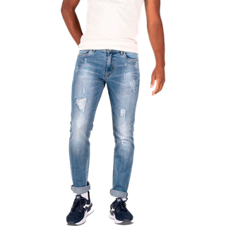 Marcus Cutler Herre Jeans - Montana Light Used - 32/34