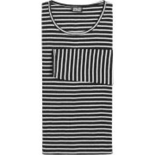 101 NPS Stripes - Black/Ecru - Nørgaard på Strøget - Stribet One Size