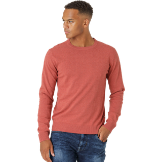 Marcus Dustin Herre Striktrøje - Cowhide Brown - XL