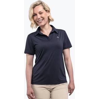 Schöffel Women's Polo Shirt Ramseck Polo-shirt Damer størrelse 44 farve blå