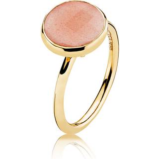 PRIMA DONNA - Ring shiny gold pl. silver - 54