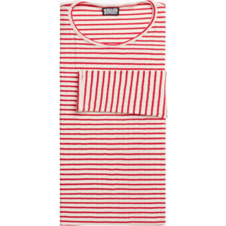 101 NPS Stripes - Ecru/Red - Nørgaard på Strøget - Stribet One Size