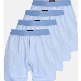 Boxershorts | 4-pak | Bambusviskose | Lyseblå