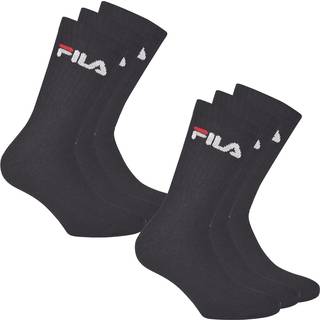FILA 3-pak Sport Socks - Black - Str 35/38