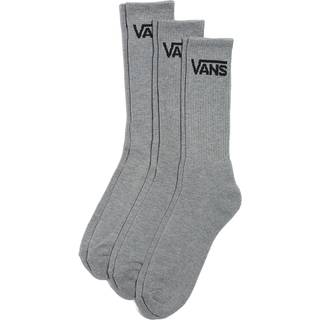 Vans - Classic Crew Socks (3 Pairs), Man, Grey, Size: 42.5-47 - Grey - 42.5-47