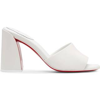Christian Louboutin Jane leather mules - white - EU 41.5