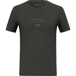 Salewa Eagle EITD Alpine Merino T-Shirt Merino-shirt Herrer størrelse 52 farve green