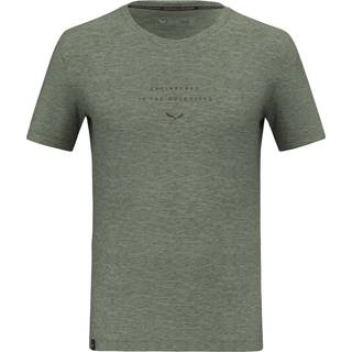 Salewa Eagle EITD Alpine Merino T-Shirt Merino-shirt Herrer størrelse 48 farve shadow