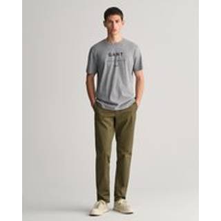 GANT Herre Slim fit chinobukser af twill (31/32)