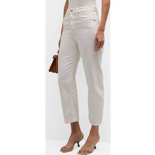 Agolde 90&#39;s Crop mid-rise straight jeans - white - S