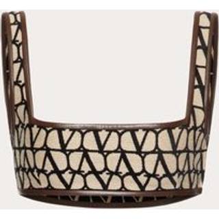 Valentino Toile Iconographe crop top - beige - S
