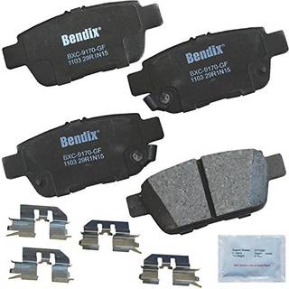 Bendix Priority1 CFC1103 Keramiske bagbremseklodser til Acura TL 2014-2009 Honda Ridgeline 2014-2006