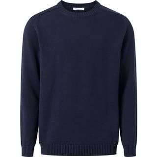Plain Knitted Crew Neck M 1412 Night Sky (S)