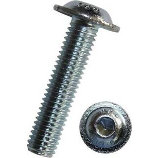 Dresselhaus Skrue buttonhead m6x25mm sort 6-kt 4mm
