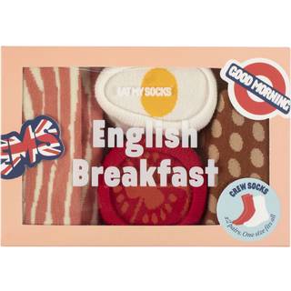 Eat My Socks - Strømper - English Breakfast (2 par) - 35 x 9 x 0,5 cm