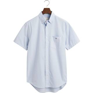 GANT Herre Regular fit Classic oxford-skjorte med korte ærmer (S)