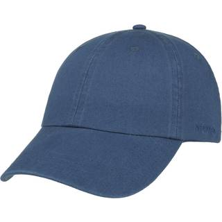 Stetson Stetson Baseball Cap Cotton - Ensfarvet Blå
