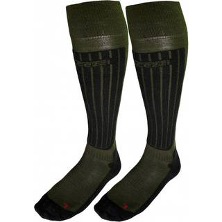 Accezzi Merino 80, skistrømper, grøn