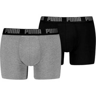 Men&#39;s Puma Boxer Briefs (2-Pack), Gray, Size 3, Clothing - Black - 3