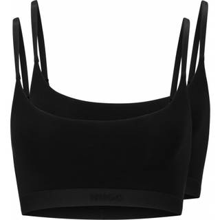HUGO 2pak bralette i sort til kvinder