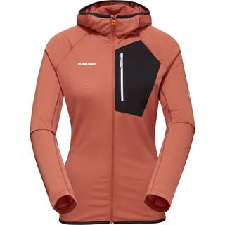 Mammut Women's Aenergy Light Ml Hooded Jacket Brick-Black, L