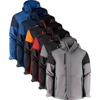 Printer Prime 2261071 Prime polstret softshell herre Black/Red 4XL