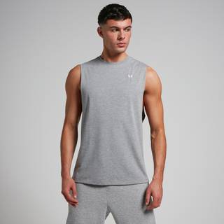 MP Rest Day Drop Armhole Tank Top til mænd – Grey Marl - XL