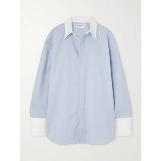 Saint Laurent Striped cotton shirt - multicoloured - XS